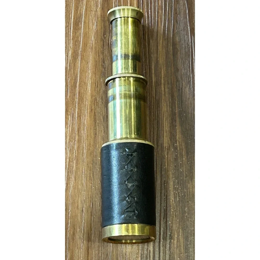 Vintage Military Spyglass TELESCOPE‎ Hand-made 6 inch Spy-GI